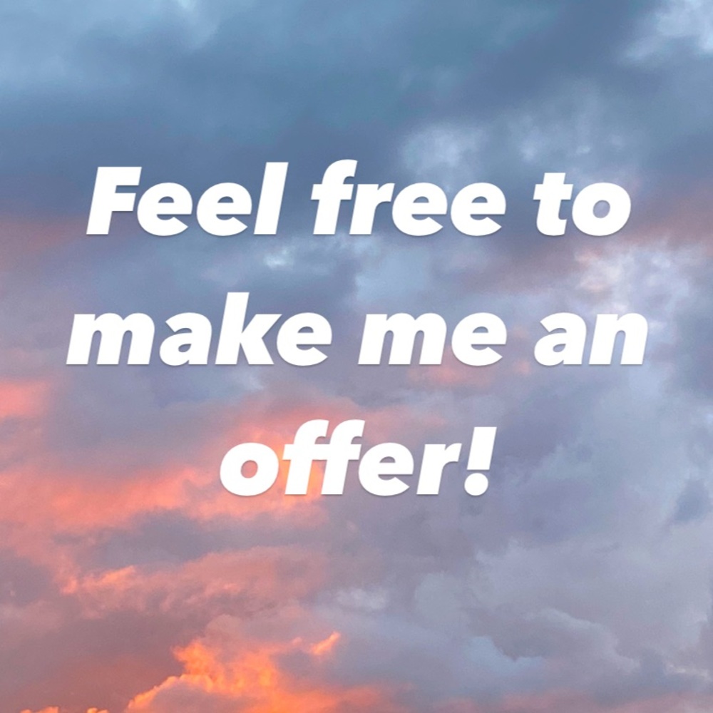 Make me an offer!